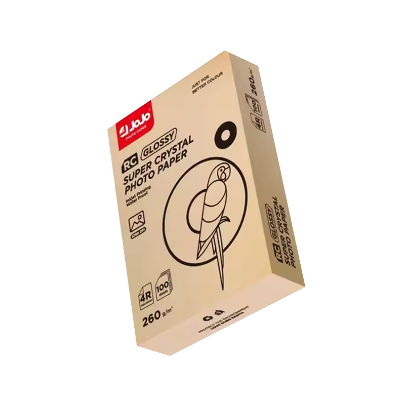 JR-3004 Papel Fotográfico Brilhante de Alta Qualidade Profissional à Prova d'água Rc