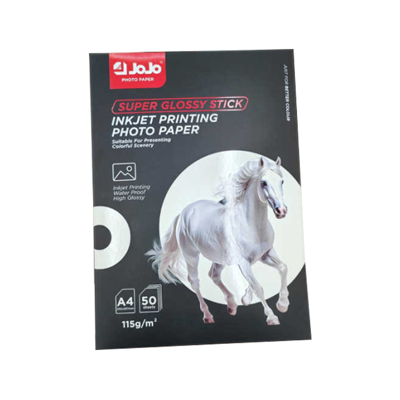 115 g Papel Fotográfico Autoadesivo de Alto Brilho à Prova d'água